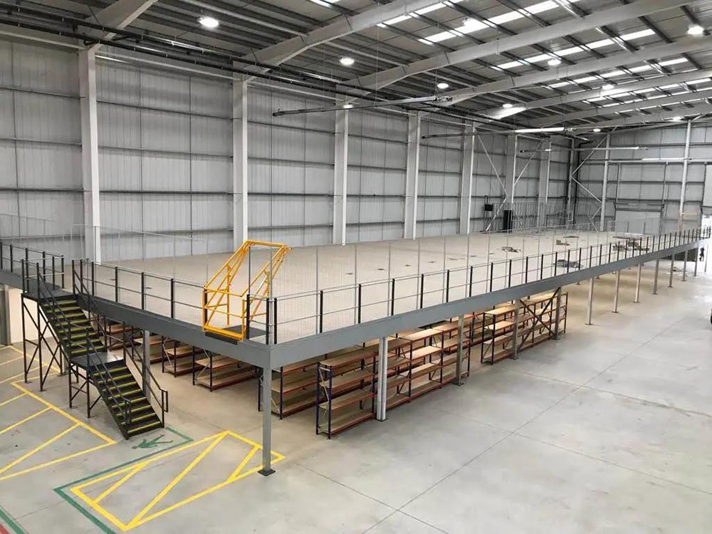 European 3PL multi-tier mezzanine fulfilment project by AME Rack