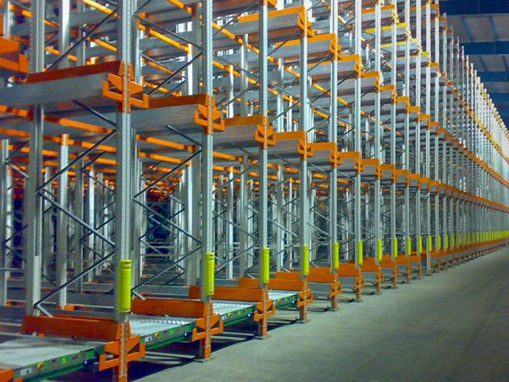 ExxonMobil 6-level radio shuttle racking USA project by AME Rack