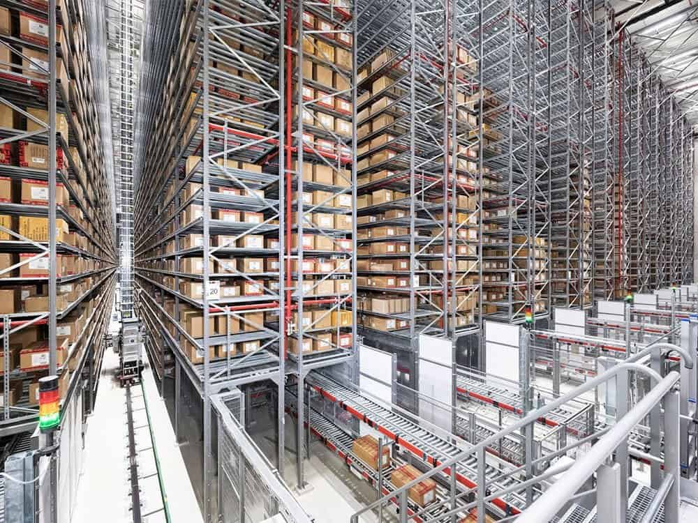 AS/RS for Cold Storage for refrigerated warehousing by AME Rack