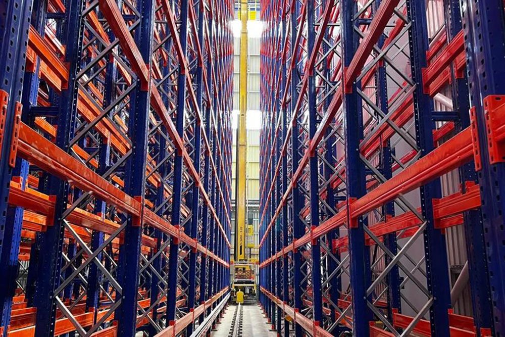 Mumbai pharma ASRS GMP mini-load 12 cranes