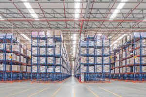 cold storage deep pallet racking