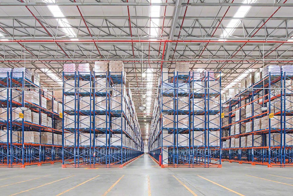 UAE dairy cold chain double-deep racking AME Rack