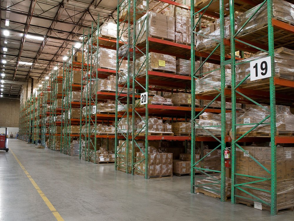 Selective Pallet Racking (HDG) for refrigerated warehousing by AME Rack
