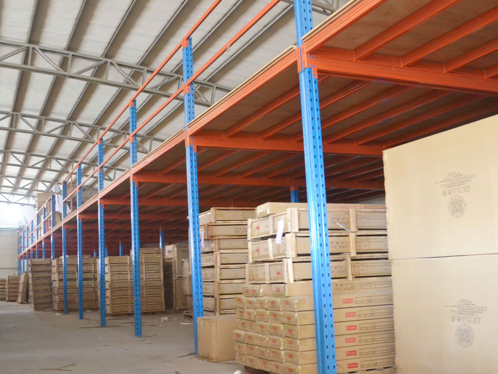 Multi-Layer Mezzanine for 3PL and contract logistics warehousing by AME Rack