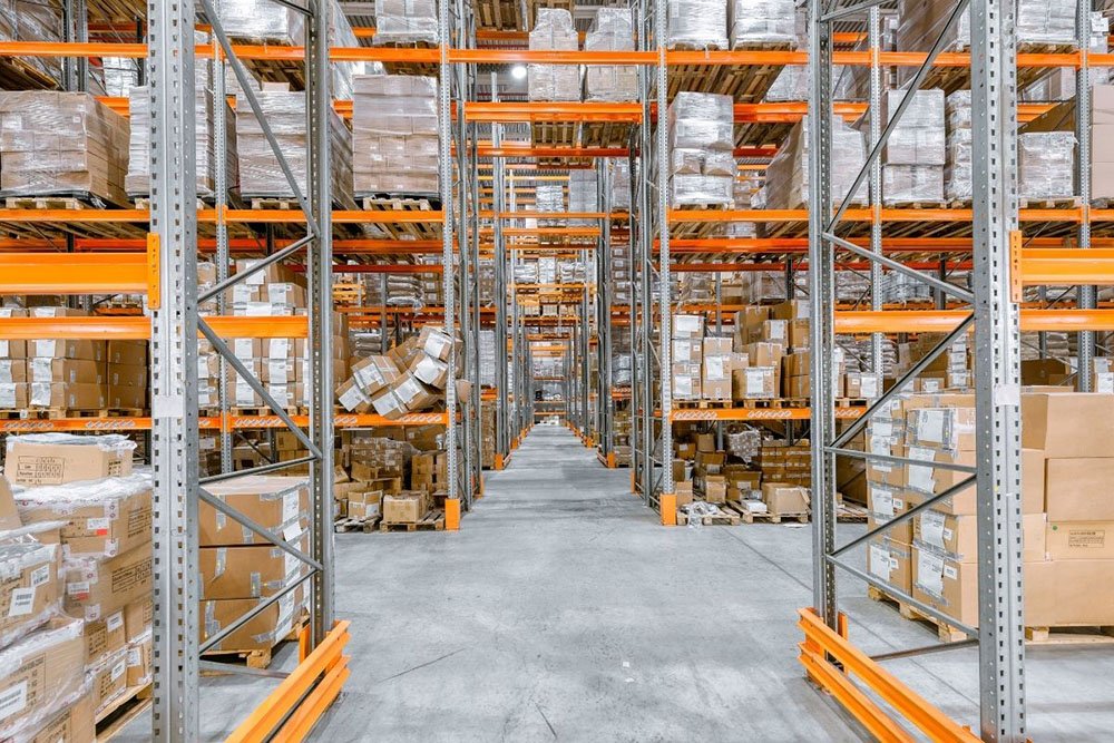 Warehouse racking systems installed for high-density pallet storage
