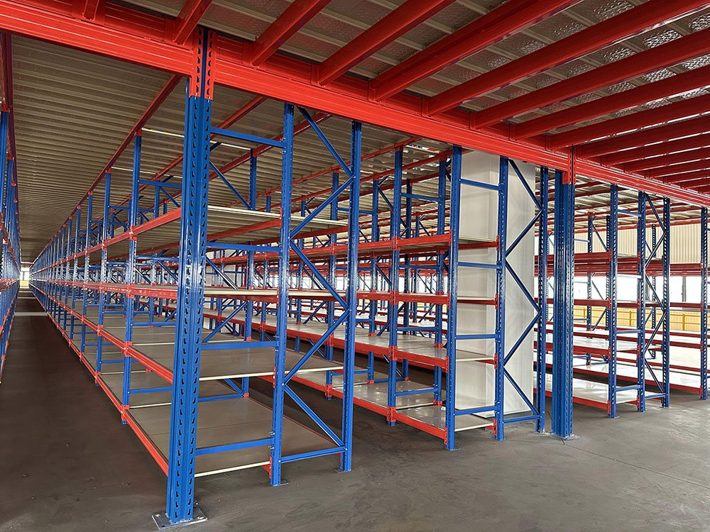 Shelving Mezzanine Rack for hand-pick SKU storage
