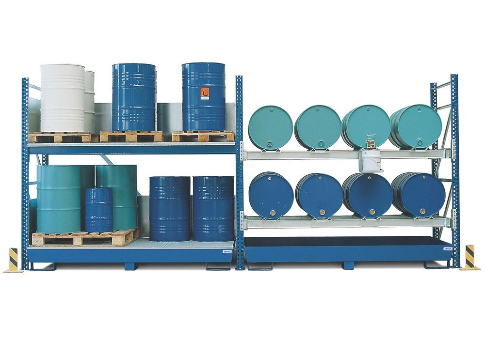 European chemical IBC warehouse racking project by AME Rack