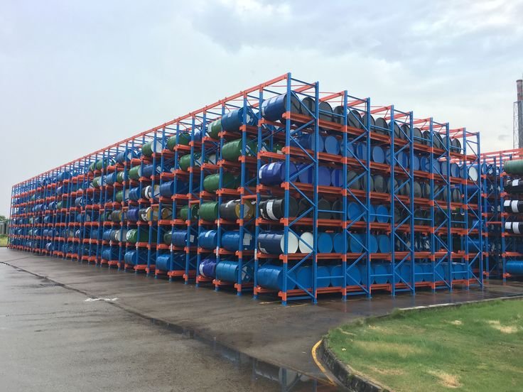 ExxonMobil lubricant warehouse racking project by AME Rack