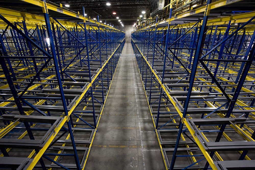 3PL FMCG Contract Warehouse push back racking case study in 🇦🇺 Australia